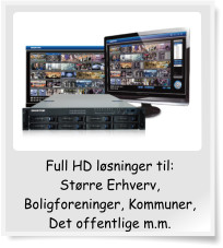 Videoovervågning Erhverv